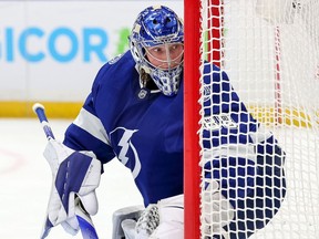 Lightning goalie Andrei Vasilevskiy is among the NHL leaders in GAA (2.12), save percentage (.927) and shutouts (two).