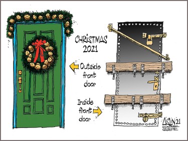 Editorial cartoon For Dec. 23, 2021.