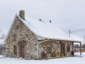 In 1976, Rosaire Charbonneau and his wife purchased this stone house in Mascouche for $14,000.