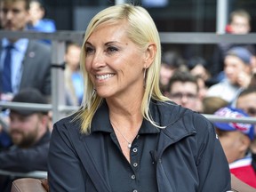 “If I had never seen Guy Lafleur play hockey I don’t think I would have ever become a sportscaster,” says Chantal Machabée, who decided to leave RDS after 32 years to become the Canadiens’ vice-president of communications.