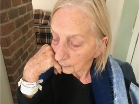 Irene Paré, 92, suffers from dementia and was discharged from the Lakeshore General Hospital without proper winter clothes, her daughter says.