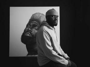 Montreal visual artist Emmanuel Ayo is one of the laureates featured in this year’s Black History Month calendar.