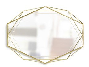 A mirror’s reflection bounces natural light around and makes rooms appear larger. Umbra Prisma Wall Mirror, $85, www.walmart.ca