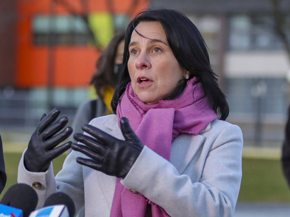 Montreal's most pressing need right now is for workers to help unhoused people, Mayor Valérie Plante said. "There's no problem of spaces." 