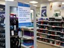 The message in a British pharmacy sounds familiar. 