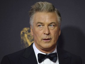 Alec Baldwin at the 69th Primetime Emmy Awards in Los Angeles in 2017.