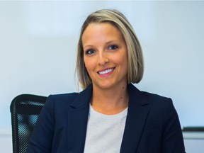 The Vancouver Canucks have hired former player agent Émilie Castonguay, shown here in this handout image, to be assistant general manager. She is the first female assistant GM in Canucks history.