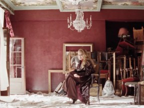 Adele in the music video for Easy On Me, which was filmed in a Sutton mansion that's now for sale