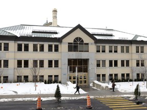 MONTREAL, QUE.: February 2, 2022 -- Dawson College, seen in Montreal, on Wednesday, February 2, 2022. (Allen McInnis / MONTREAL GAZETTE) ORG XMIT: 67352