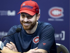 Canadiens goalie Andrew Hammond posted a 20-1-2 record with the Ottawa Senators during the 2014-15 season, along with a 1.79 goals-against average and a .941 save percentage.
