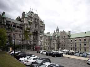 The original section of the old Royal Victoria Hospital site will be preserved as part of a new project. It is seen in Montreal, on Thursday, September 2, 2021.
