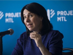 Montreal Mayor Valérie Plante.