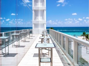 Conrad Fort Lauderdale Beach is architecturally big and bold.