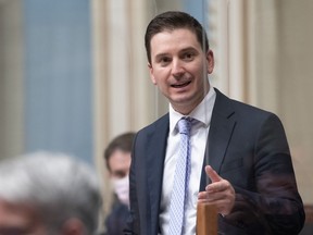 "The Liberal Party is again saying, as it did in 1977, that defending the French language is not important," said Simon Jolin-Barrette, minister responsible for French.