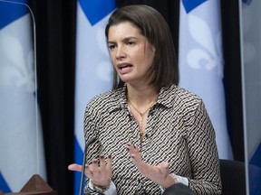 Public Security Minister Geneviève Guilbault tabled Bill 24 on Feb. 2, amending the law on the correctional system in Quebec.
