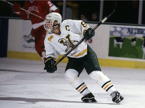 During his four seasons at the University of Vermont from 1993-97, Martin St. Louis was a three-time first team All-American and a three-time finalist for the Hobey Baker Award as the top player in U.S. college hockey.
