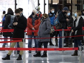 Indoor mask mandates will be dropped in Quebec no later than mid-April, the government said Wednesday.