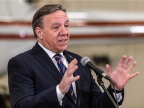 “I see the opposition suggesting freezes: freezing hydroelectricity (tariff) increases, freezing rents, removing gasoline taxes. I think that what it would mean, if we did that, is that we would be helping those who consume more,"  Premier François Legault said.