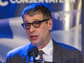 Quebec Conservative Party leader Éric Duhaime.