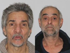 Christos Sideris, left, and Miltiadis Kerasias are alleged to have stolen electronic door locks on an almost daily basis over the course of seven months.
