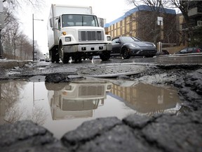 A sure sign of spring in Montreal: potholes. Our streets are already alive with the sound of jackhammers tackling this year’s “bumper” crop, writes columnist Josh Freed.