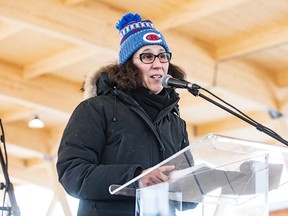 "I’ve grown with this organization,” says Geneviève Paquette, the Canadiens' vice-president of community engagement and GM of the Montreal Canadiens Children's Foundation. “You go back to the 1990s, the Montreal Canadiens organization was a small organization. It’s not the sports and entertainment business that we have right now.”