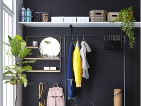 Having an open closet requires keeping belongings in order and choosing stylish storage accessories. Storage baskets from $10, www.homesense.ca