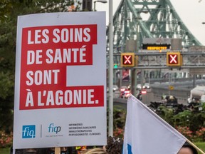 The Fédération interprofessionnelle de la santé du Québec has asked the labour board to demand employers use other means at their disposal to avoid resorting to mandatory overtime.