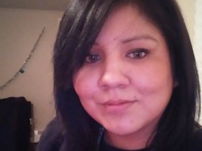 Lindsay Jackson, 25, died after being thrown from a bridge in eastern Alberta on Sept. 21, 2018.