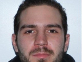 Nikolaos Antonopoulos, 24, of Quebec, was arrested on Monday, March 7, 2022, and charged with five counts of fraud over $5,000 stemming from an alleged grandparent scam.