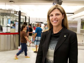 Marie-Claude Léonard, pictured in 2012, is the new interim director general of the STM.