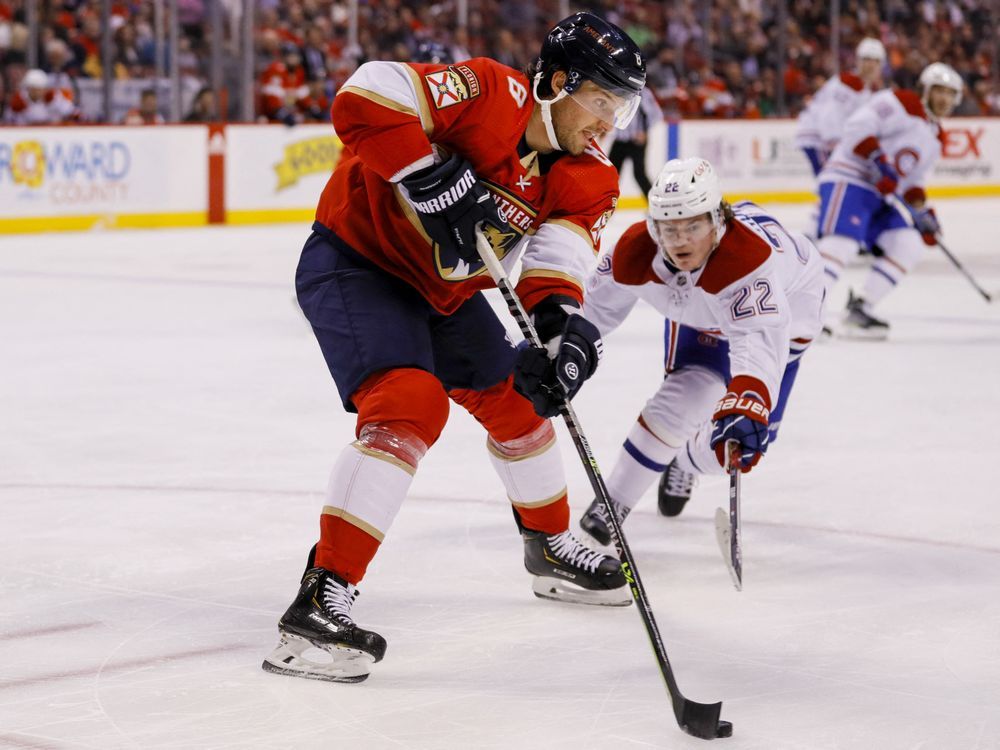 Jonathan Huberdeau, Ryan Lomberg lead Panthers over Canadiens