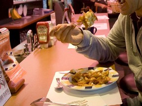 Le Roy Jucep in Drummondville has stopped using the word "poutine" to describe the dish it claims to have invented.