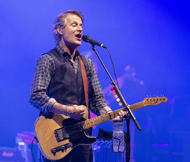 Blue Rodeo's Jim Cuddy in concert at Place des Arts in Montreal Wednesday, April 6, 2022.