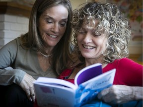 Monique Polak, right, consulted with her sister Carolyn Polak, a family lawyer, while writing For the Record.  Having seen "many, many cases" involving parental alienation — in which one parent turns the children against the other — "I just felt that there’s nothing really out there that can communicate to these children effectively that ‘you’re not responsible and this shouldn’t be happening,’ “ says Carolyn.