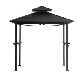 Stay protected from the sun and summer rainstorms while at the grill. hometrends 5X8- foot Hardtop Grill Gazebo, $648, www.walmart.ca