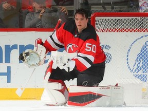 Nico Daws is expected to get the start in goal for the injury-plagued New Jersey Devils on Thursday.