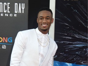 Actor Jessie Usher attends the premiere of Independence Day: Resurgence in 2016.