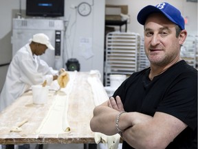 Requests for cheese bagels keep growing, says Mitchell Kadanoff, owner of Solly's Catering in Lachine. He also supplies food outlets in Toronto and Ottawa, he says, to meet the demand from "ex-Montrealers.”