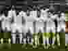 Players of Canada pose for the team photo prior to a match between Panama and Canada as part of Concacaf 2022 FIFA World Cup Qualifiers at Rommel Fernandez Stadium on March 30, 2022, in Ciudad de Panama, Panama.