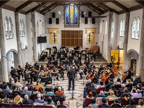West Island Youth Symphony Orchestra, under artistic director Jean-Pascal Hamelin, performed Schubert Unfinished at Cedar Park United Church in Pointe-Claire on Sunday.