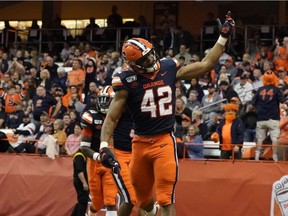 Syracuse University linebacker Tyrell Richards went to the Alouettes with the first pick in the 2022 CFL draft.