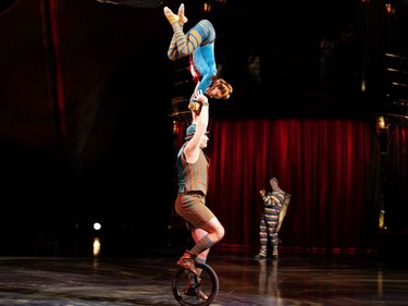 A scene from Cirque du Soleil's Kooza, in Montreal in 2022.