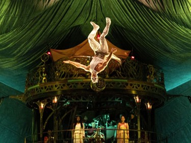 A scene from Cirque du Soleil's Kooza, in Montreal in 2022.