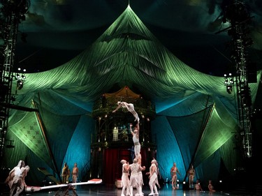 A scene from Cirque du Soleil's Kooza, in Montreal in 2022.