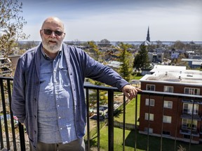 In The Great Absquatulator, Frank Mackey (seen at his Pointe-Claire home) shares the story of Alfred Thomas Wood, who shared some stories of his own, posing in the 19th century as a preacher, an academic, a carpenter, an architect, a political fundraiser and a medical doctor in a multitude of countries.