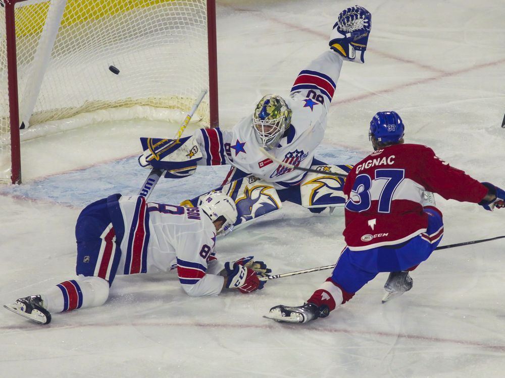 Cayden Primeau proves his worth, leading Laval Rocket to 3-1 win over Rochester