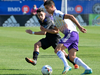 Orlando City SC defender Joao Moutinho (4) plays the ball and CF Montréal midfielder Joaquin Torres (10) defends during the first half at Saputo Stadium in Montreal on Saturday, May 7, 2022.