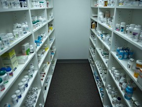 The federal government gives some seniors the GIS because their incomes are low, and Quebec uses that income as part of its calculation of premiums for the (obligatory) prescription drug plan, resulting in a balance due at tax time, writes columnist Paul Delean. Above: Prescription drugs are seen in a pharmacy.