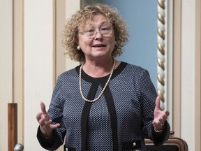 Seniors Minister Marguerite Blais says she wants the plan to implement a new culture for seniors, one that focuses on continuity between the life a person had before moving into a home and the new one they're starting in a residence.